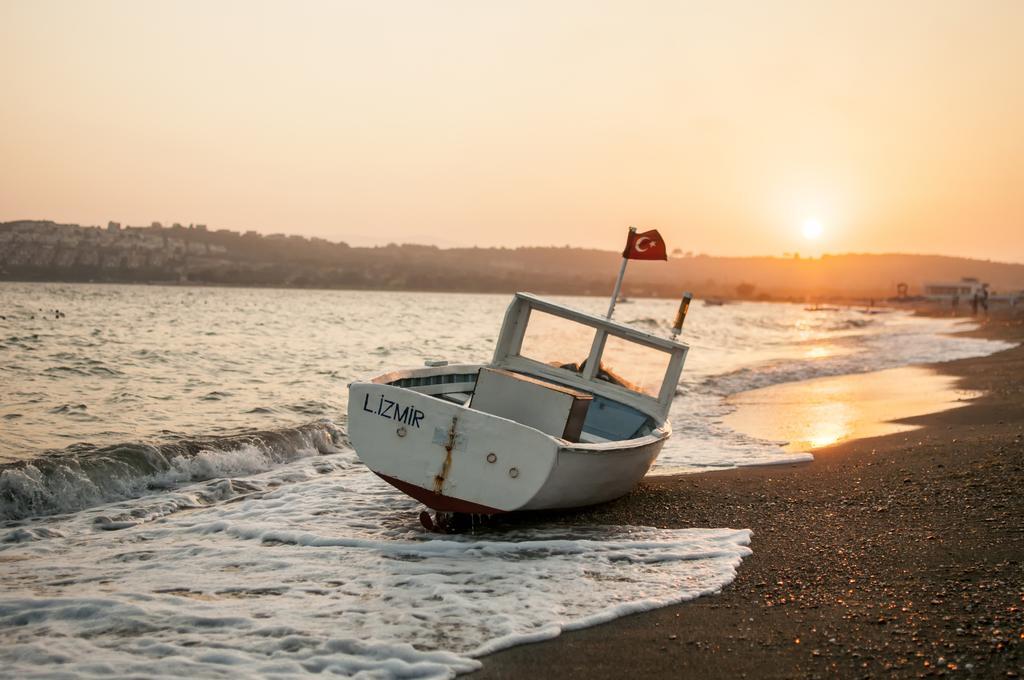 Siğacık Mali Beach 아파트 호텔 외부 사진